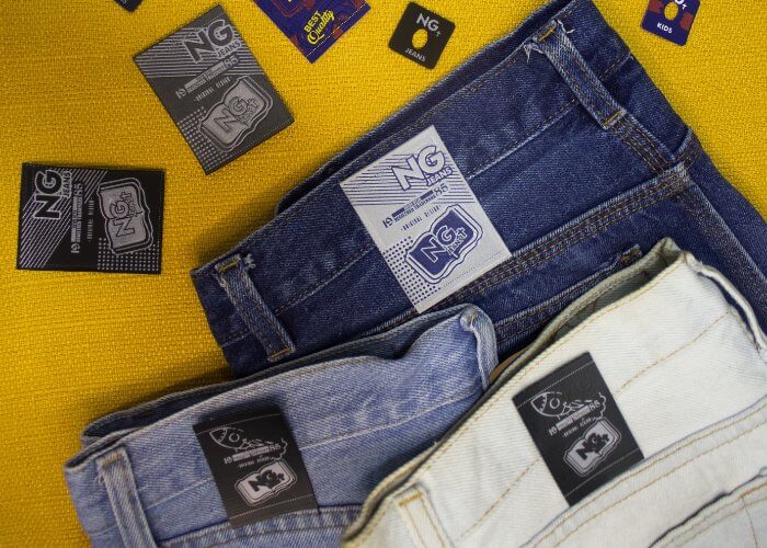 variedad de garras para jeans